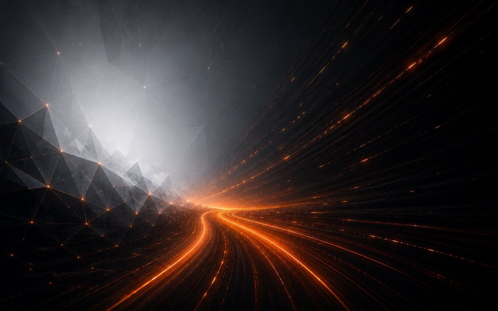 Glowing trails